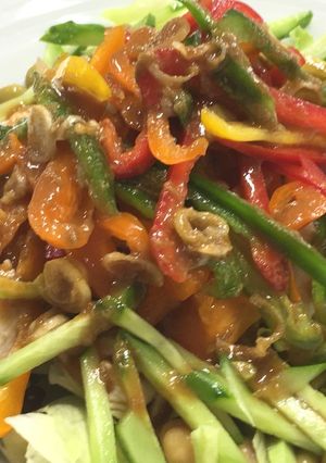 中華料理人直伝☆大飯店の棒棒鶏サラダ-レシピのメイン写真