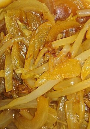 玉ねぎのめんつゆ炒め煮-レシピのメイン写真