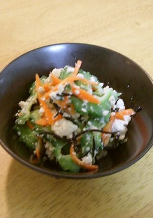 ゴーやの白和え-レシピのメイン写真