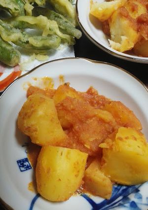 アフリカ風・じゃがいものトマト煮込み-レシピのメイン写真
