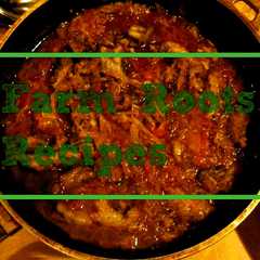 รูปของ ジビエ。鹿肉のシチュー♪ハーブで本格派
