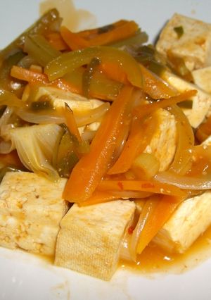 豆腐の中華スイートケチャップ煮-レシピのメイン写真