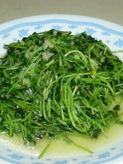 豆苗(Pea Sprout)の炒め物-レシピのメイン写真