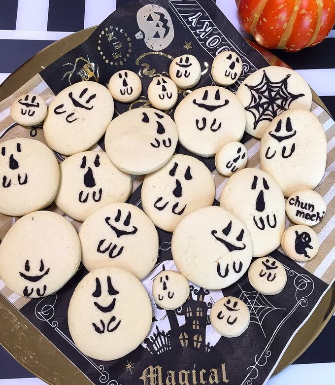 ハロウィン★まん丸おばけクッキー-レシピのメイン写真