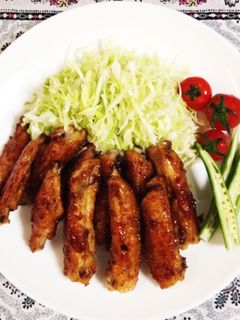 鶏手羽中の梅照り焼き-レシピのメイン写真