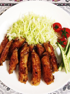 鶏手羽中の梅照り焼き-レシピのメイン写真
