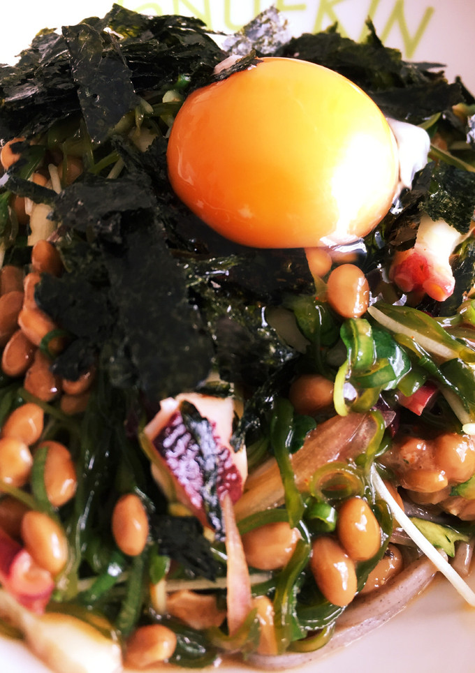 たまには中華風に！納豆蕎麦♡-レシピのメイン写真