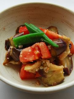 トマトとなすのマリネ-レシピのメイン写真