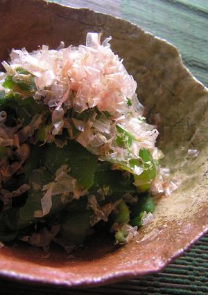 ピーマンをグリルで筒焼き☆かつお醤油-レシピのメイン写真