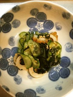 【酸味控えめ】きゅうりとわかめの酢の物-レシピのメイン写真