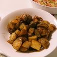 鶏肉とじゃがいものハニーマスタードグリル