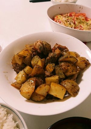 鶏肉とじゃがいものハニーマスタードグリル-レシピのメイン写真