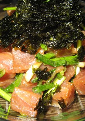 ☆韓国風!マグロの漬け☆-レシピのメイン写真