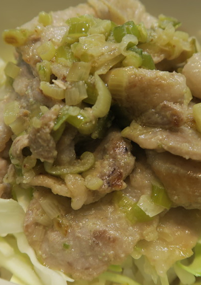 シークヮーサーのねぎ塩だれ豚丼-レシピのメイン写真