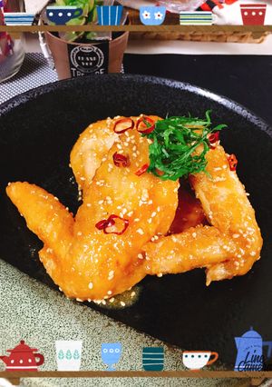 手羽先唐揚げ☆こっくり甘辛味噌-レシピのメイン写真