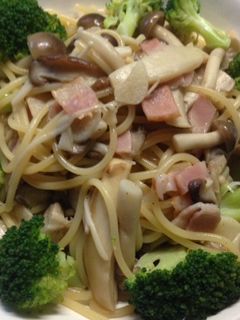 きのこスパゲティー-レシピのメイン写真