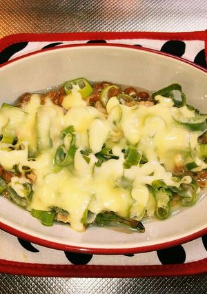 働く女子のスボラ飯★納豆のオーブン焼き-レシピのメイン写真