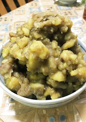 つぶつぶゴロゴロ栗きんとん(覚書)-レシピのメイン写真