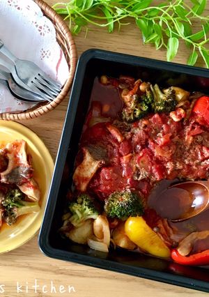 挽肉そのまま！ハンバーグ風オーブン焼き-レシピのメイン写真