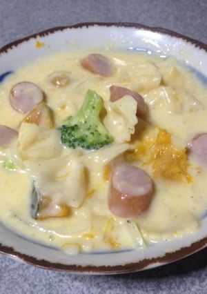 ファルファレクリームスープ-レシピのメイン写真