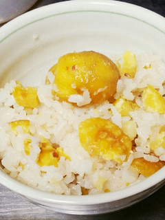 もちもちっとした栗御飯-レシピのメイン写真