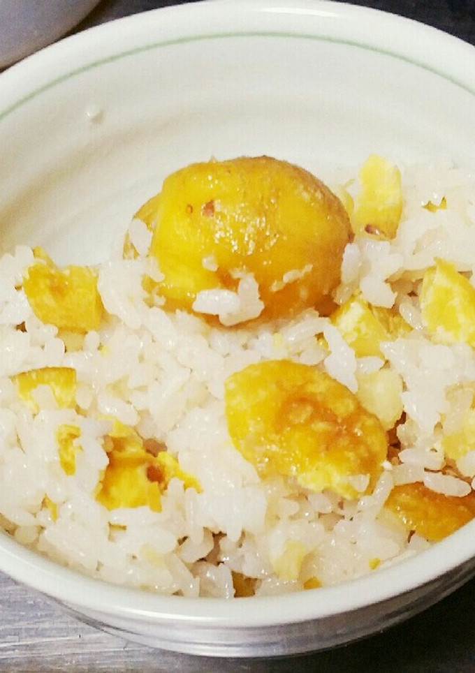 もちもちっとした栗御飯-レシピのメイン写真
