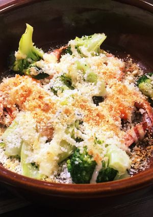 パン粉で食感good♪海老のオーブン焼き-レシピのメイン写真