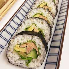 自慢の酢飯でサラダ巻き(太巻き)-レシピのメイン写真
