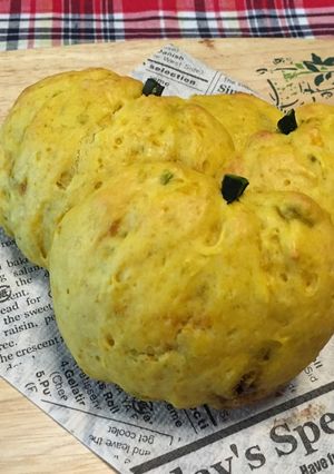 ハロウィン♡チョコインかぼちゃマフィン-レシピのメイン写真
