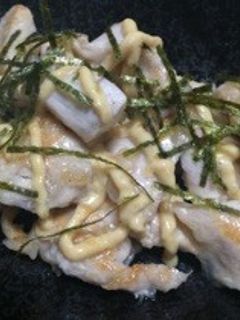 鶏胸肉の味噌マヨソース-レシピのメイン写真