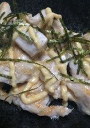鶏胸肉の味噌マヨソース-レシピのメイン写真