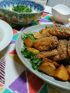 手羽先の甘辛揚げ-レシピのメイン写真
