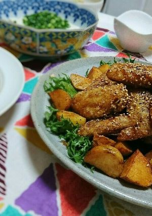 手羽先の甘辛揚げ-レシピのメイン写真