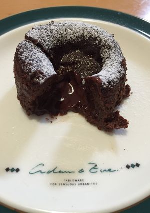 材料3つ☆簡単♬フォンダンショコラ-レシピのメイン写真