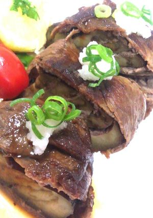 牛なすミルフィーユ照り焼き-レシピのメイン写真