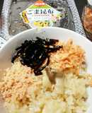 うま缶3品inきのこのバター醤油ご飯