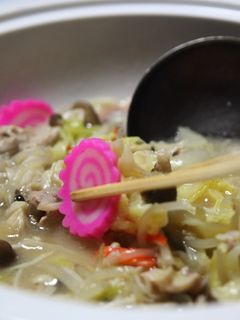 野菜たっぷり長崎ちゃんぽんでご飯とか-レシピのメイン写真