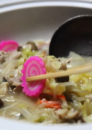 野菜たっぷり長崎ちゃんぽんでご飯とか-レシピのメイン写真