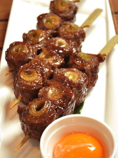 ねぎ巻き牛串 すき焼き風-レシピのメイン写真