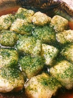 ぷるぷる高野豆腐の揚げ出し-レシピのメイン写真