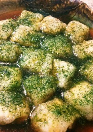 ぷるぷる高野豆腐の揚げ出し-レシピのメイン写真