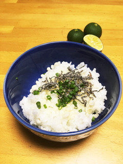 爽やかすだちご飯-レシピのメイン写真