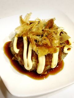 お好み焼き風ハンバーグ♫-レシピのメイン写真