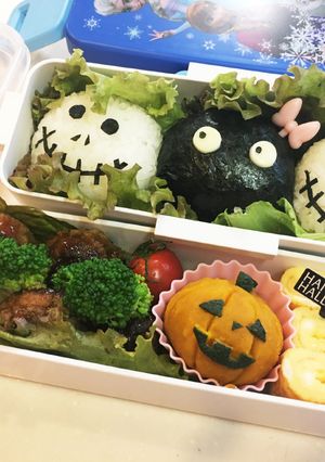 キャラ弁★ハロウィン弁当-レシピのメイン写真