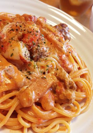 トマトクリームパスタ♪-レシピのメイン写真