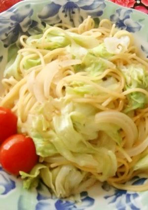 バリラ♡レタスとちりめん山椒の時短パスタ-レシピのメイン写真