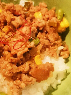 具沢山♪豚挽き肉の変わりそぼろ☺-レシピのメイン写真