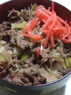 簡単で美味!牛丼-レシピのメイン写真