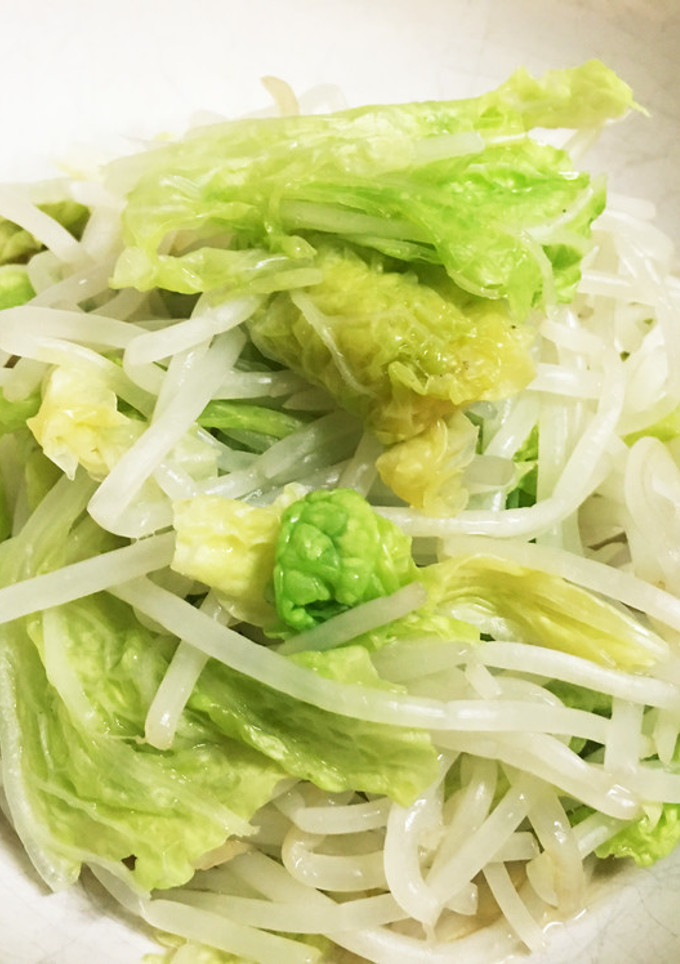 白菜ともやしのお浸し☆レンジで簡単-レシピのメイン写真