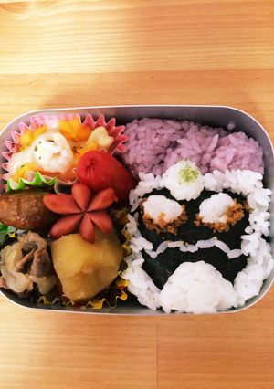 キャラ弁 仮面ライダーエグゼイド-レシピのメイン写真